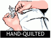hand-quilt